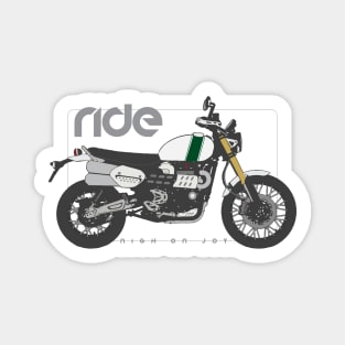 Ride 1200e white Sticker